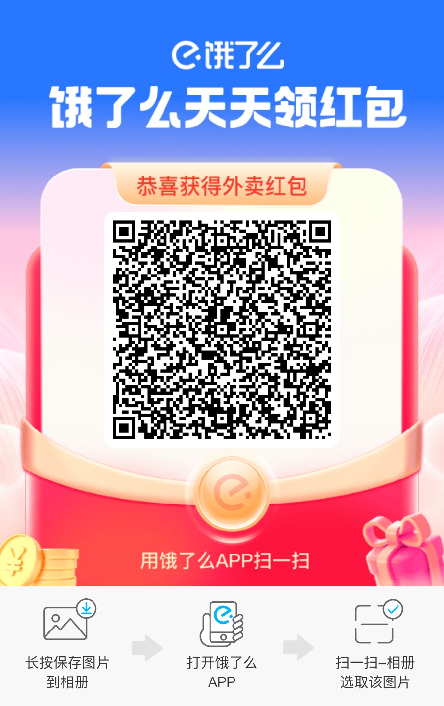 饿了么外卖红包